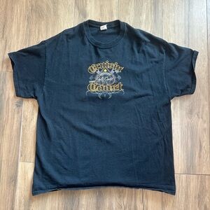 Cruisin' the Coast Black T-Shirt